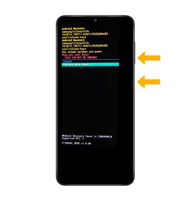 Samsung Galaxy A Sm A U Reset Device At T