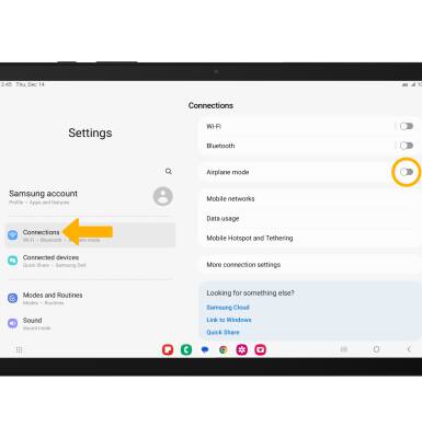 Samsung Galaxy Tab A G Sm X U Airplane Mode At T