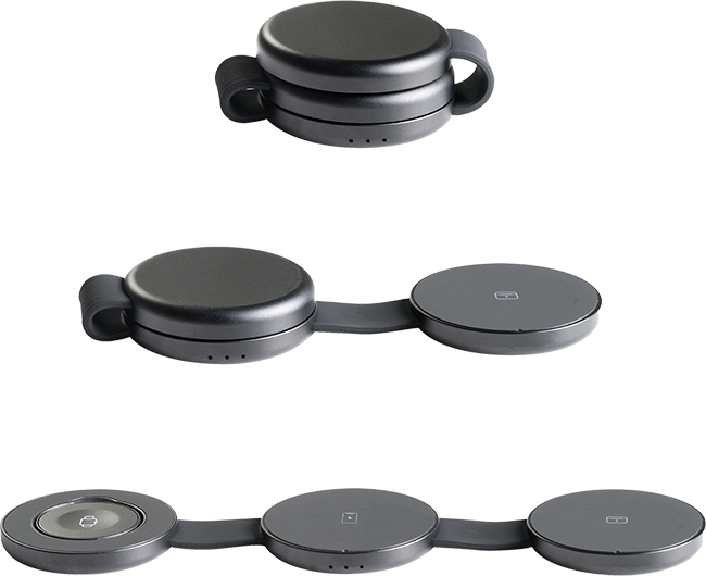 3-IN-1 Folding Wireless Magnetic Travel Pad