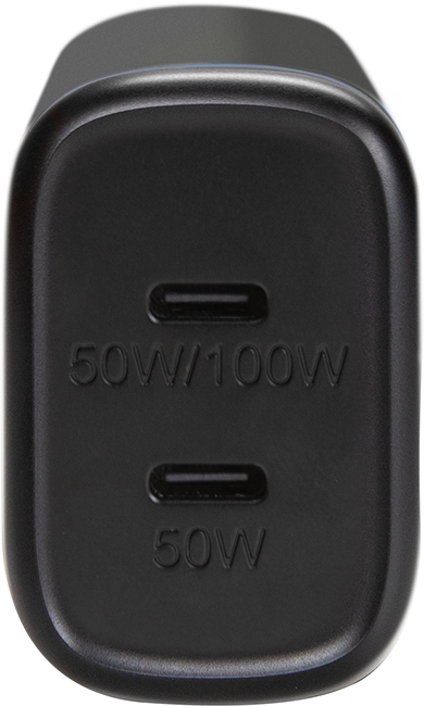 Dual Port 100W Power Delivery Wall Block