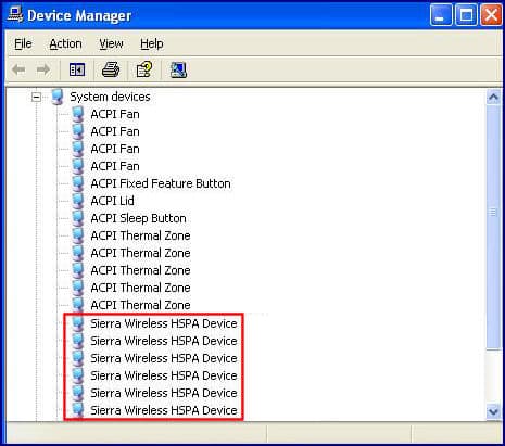 What drivers are installed for AT&T USBConnect Mercury in Windows ...