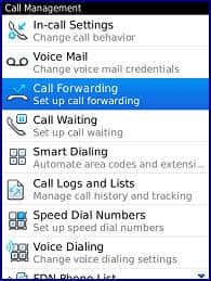 Disable Call Waiting Blackberry