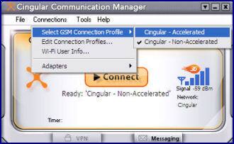 Select Cingular - Accelerated.