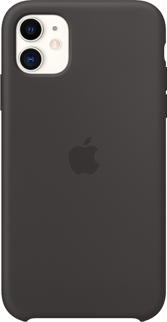 Apple Silicone Case Iphone 11 Black From At T