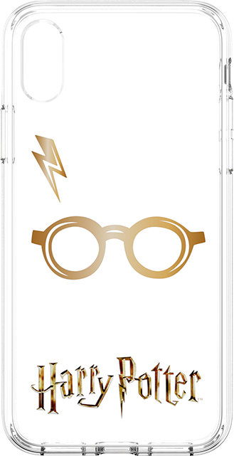 Fellowes Harry Potter Glasses and Lightning Bolt Case iPhone X/Xs Clear  from AT&T