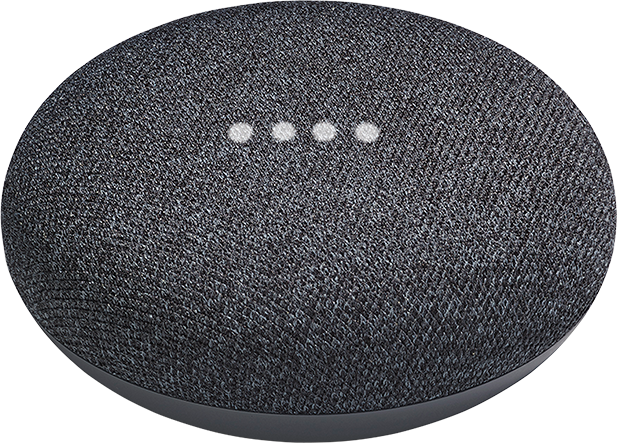 Google Home Mini Wi-Fi Connected Speaker Charcoal from AT&T