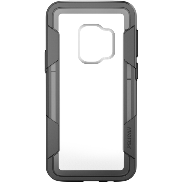 Pelican Clear/Gray Voyager Case and Holster - Samsung Galaxy S9 Clear ...