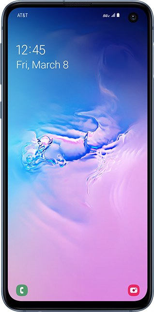 Samsung Galaxy S10e Prism Blue 256 GB from AT&T