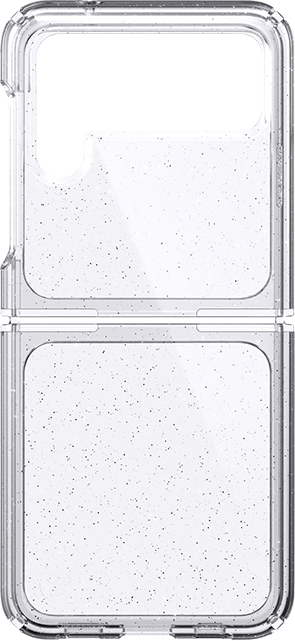 Speck Presidio Perfect-Clear Fold with Glitter Case for Galaxy Z Flip4/Flip 3