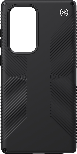 Speck Products Presidio2 Grip Samsung Galaxy S22 Ultra Case, Black/Black/White