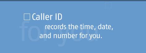 Caller ID with Name on Call Waiting records, the date, time, and number for you.