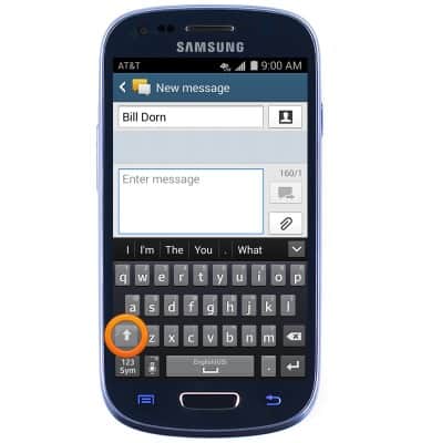 Vestiging Rang argument Samsung Galaxy S III Mini (G730A) - Keyboard & typing - AT&T