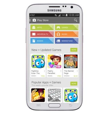 Galaxy Store, Samsung Apps, Gaming & More