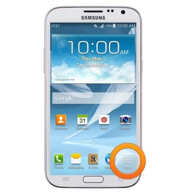 Samsung Galaxy Note Ii I317 Set Or Change Password Security At T