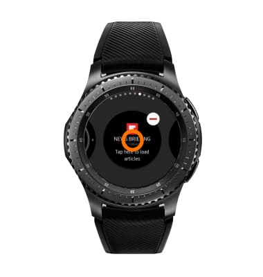 Samsung Gear S3 frontier R765A Learn Customize the Home Screen AT T