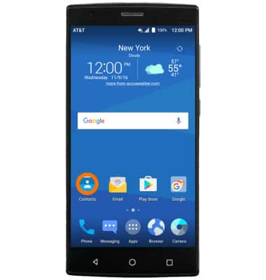 ZTE ZMAX 2 (Z958) - Gestures & Navigation - AT&T