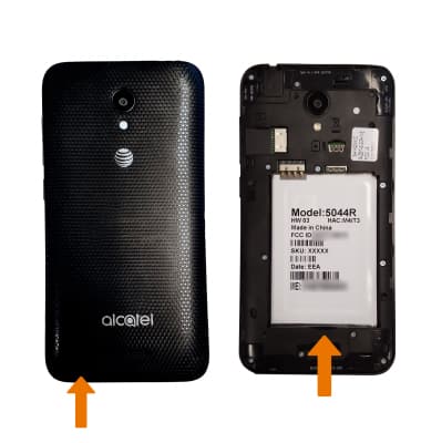 Alcatel IdealXCITE / CAMEOX (5044R) - Phone Assembly - AT&T