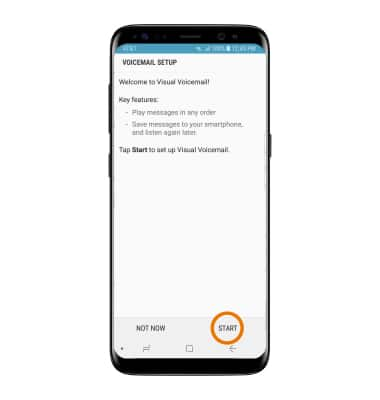 Samsung Galaxy S8 / S8+ (G955U/G950U) - Set Up Voicemail - AT&T