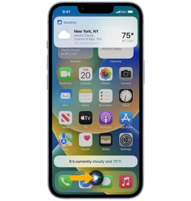 how do i activate siri on my iphone 14 plus
