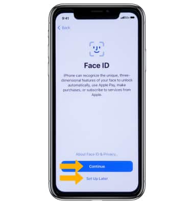 Guide for the Apple iPhone 11 Pro Max - Use Face ID