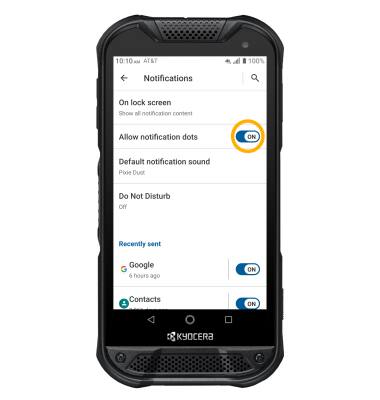 Kyocera DuraForce PRO 2 (E6920) - Notifications & Alerts - AT&T