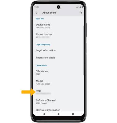 Motorola moto g 5G - 2022 (XT2213-2) - Find IMEI, Phone & Serial Number ...