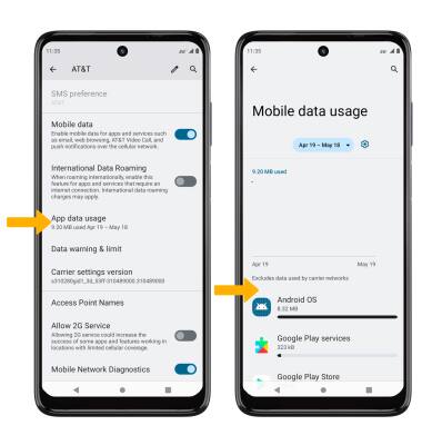 Motorola moto g 5G (XT2213-2) - View & Manage Data - AT&T