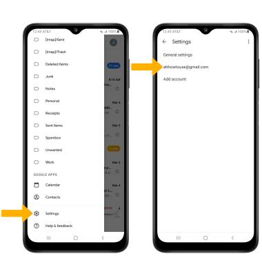 samsung settings a12 email galaxy select device icon account