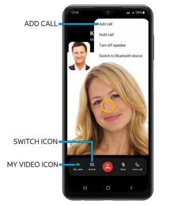 Samsung Galaxy A23 5G (SM-A236U) - Make & Receive an AT&T Video Call - AT&T