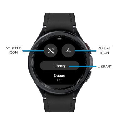 How do i play music on my samsung galaxy watch best sale 2 active