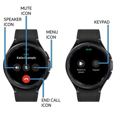 Samsung Galaxy Watch6 Classic SM R955U SM R965U Call Features