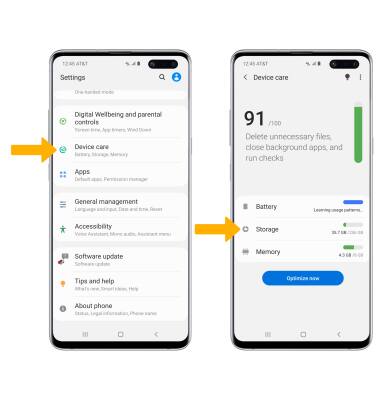 samsung galaxy s10e memory