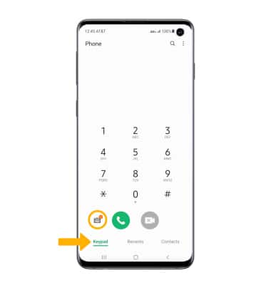 galaxy s10 voicemail app missing