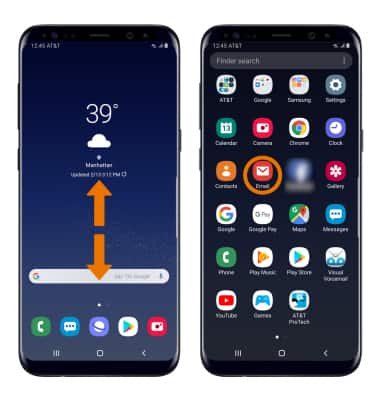 how to change app settings on s8