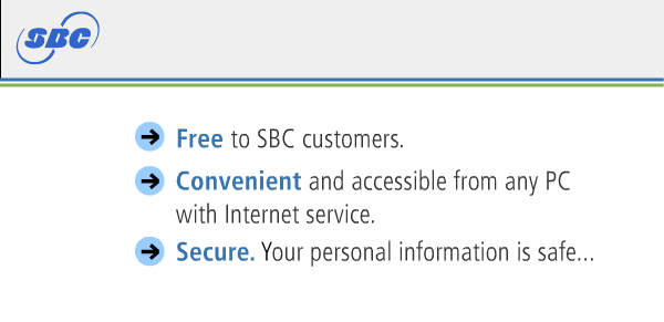 Free, Convenient, Secure.