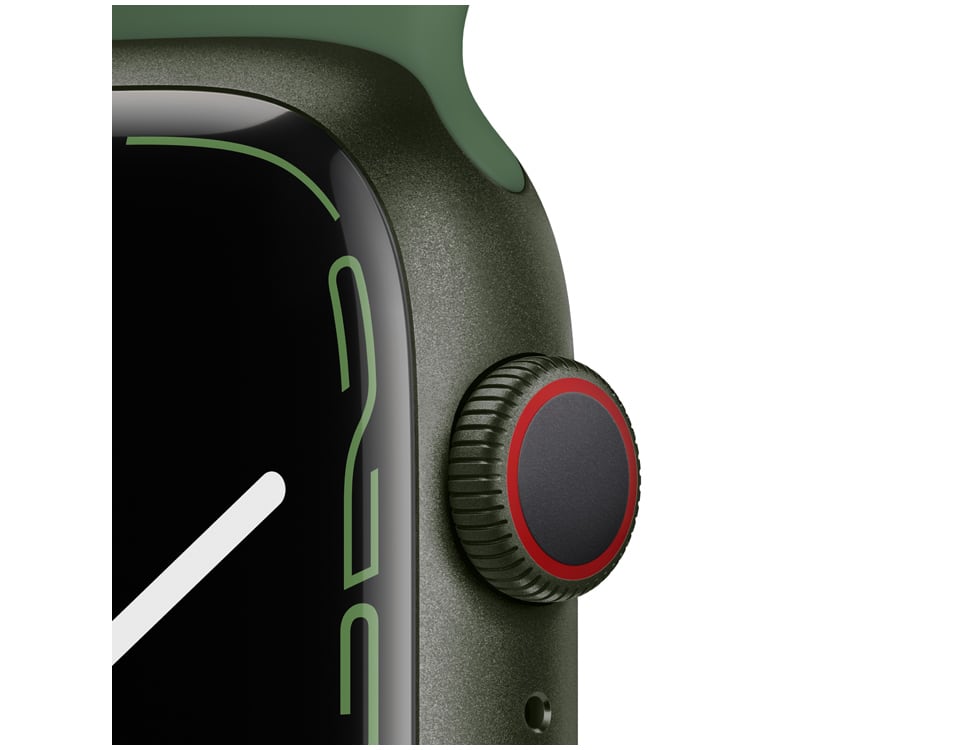 Reloj Inteligente Apple Watch Series 7, Con Pulsera Deportiva, 45
