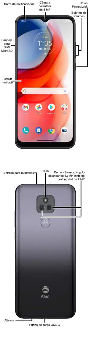 Smartphone Moto G Play 2021 Prepaid: características, especificaciones y  más