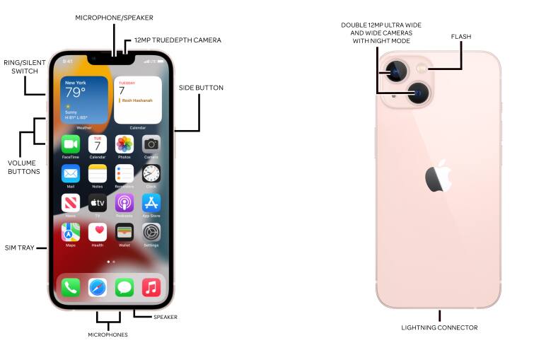 Apple Iphone 13 Mini Diagram At T Device Support