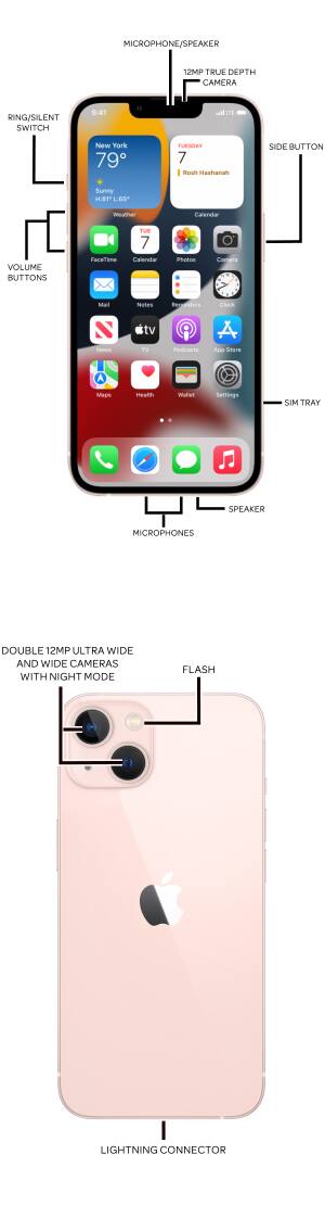 Apple Iphone 13 Mini Diagram At T Device Support