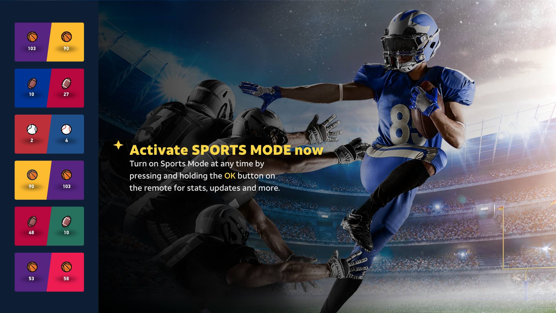 How to access DIRECTV Sports Mode DIRECTV Customer Service and Support