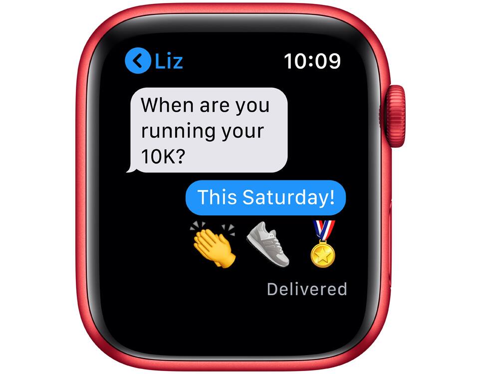 Apple Watch Series 6 44mm 32 GB in PRODUCT RED Aluminum - PRODUCT