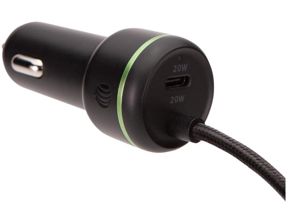 Blue Jet Fast Charge 12V USB-C Car Charger with Power Delivery (PD) - Power  Townsend Company