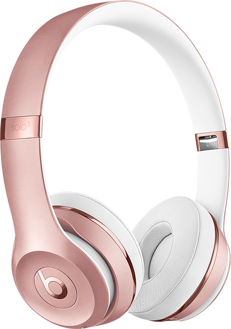 Beats Solo3 Wireless Headphones - Rose Gold  (Product view 1)