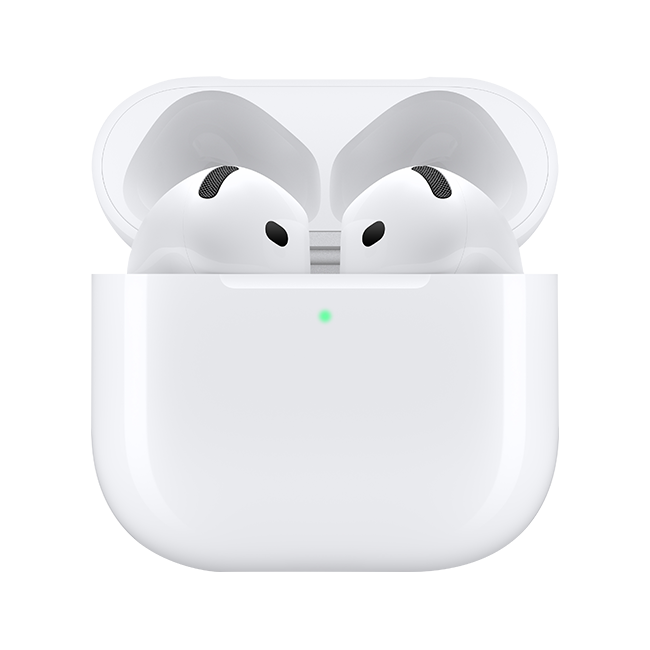 Apple AirPods 4 con estuche de carga USB-C, blanco (consulta de producto 3)