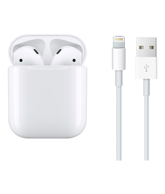 Apple AirPods with Charging Case (2nd Gen) - White  (Product view 6)
