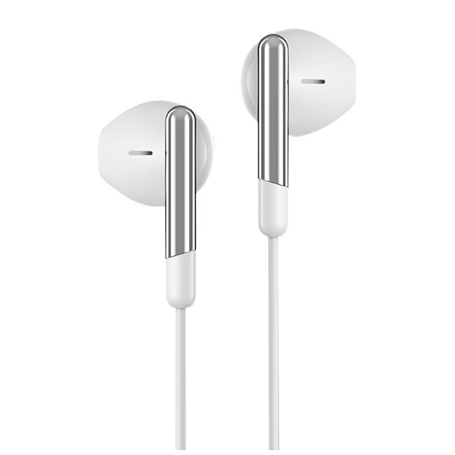 AT&T Essentials Corded Earbuds USB-C - White  (Product view 2)