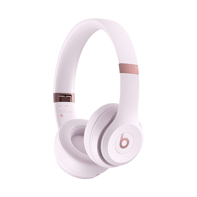 Beats Solo 4 Wireless Headphones - Pink  (Product view 3)