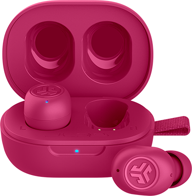 JLab JBuds Mini True Wireless Earbuds - Pink  (Product view 1)