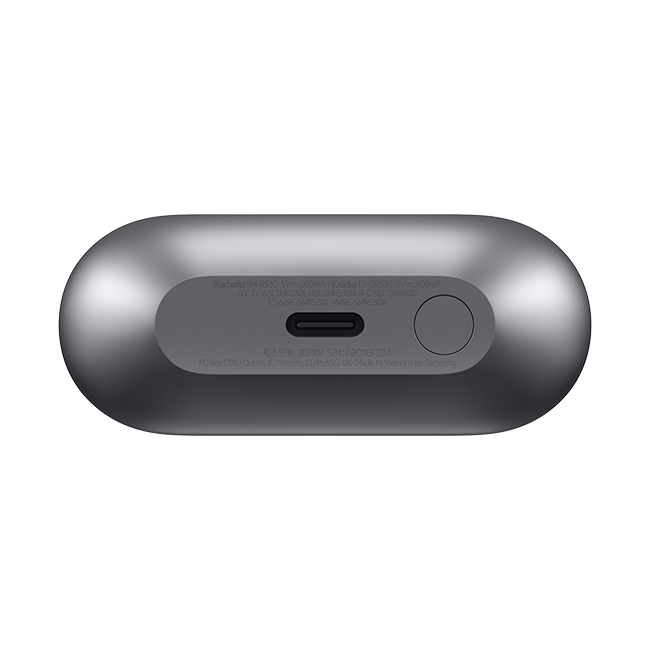 Samsung Galaxy Buds3 Wireless Earbuds - Silver  (Product view 5)
