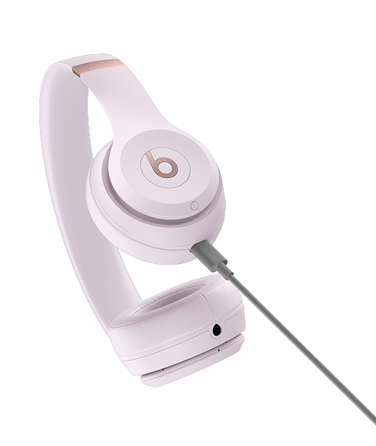 Beats Solo 4 Wireless Headphones - Pink  (Product view 7)